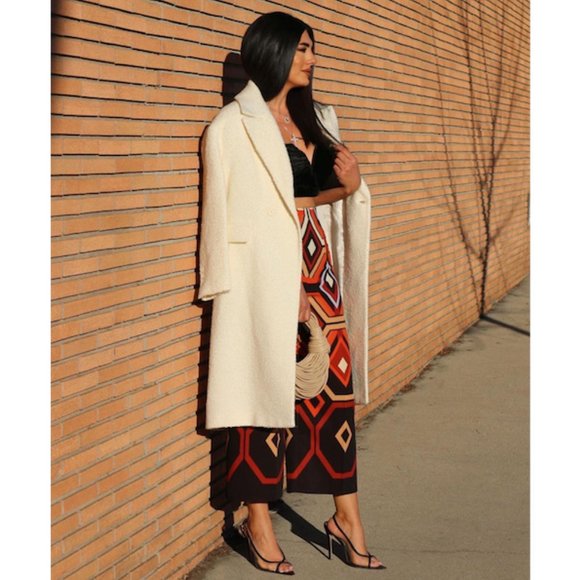 BLOGGER'S FAVE! Zara Retro High Waisted Culottes NWT - Picture 7 of 17